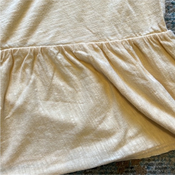 Urban Outfitters Tie Front Yellow Baby Doll Top - Picture 10 of 16